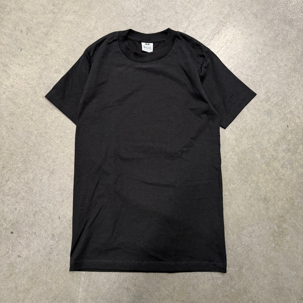 Pro Club Comfort Mens Small Black Short‎ Sleeve Crewneck Cotton T-Shirt 2748